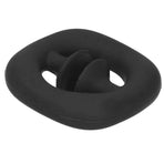 Silicone Hand Grip Hand Muscle Exercise Strength Training Massage Grip Stress Relief Toy(Black )