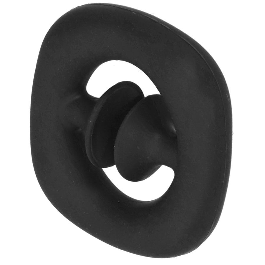 Silicone Hand Grip Hand Muscle Exercise Strength Training Massage Grip Stress Relief Toy(Black )