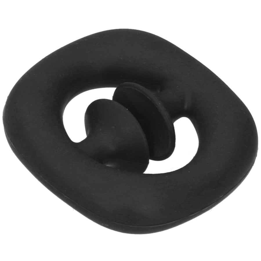 Silicone Hand Grip Hand Muscle Exercise Strength Training Massage Grip Stress Relief Toy(Black )