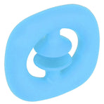 Silicone Hand Grip Hand Muscle Exercise Strength Training Massage Grip Stress Relief Toy(Blue )