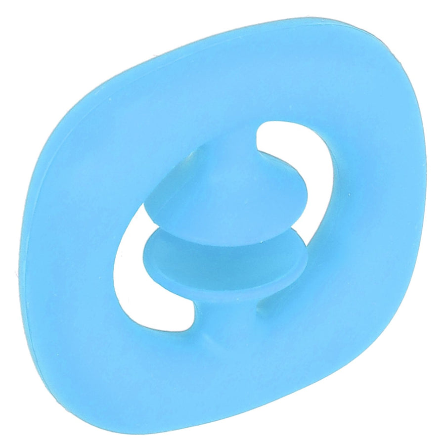 Silicone Hand Grip Hand Muscle Exercise Strength Training Massage Grip Stress Relief Toy(Blue )