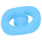 Silicone Hand Grip Hand Muscle Exercise Strength Training Massage Grip Stress Relief Toy(Blue )