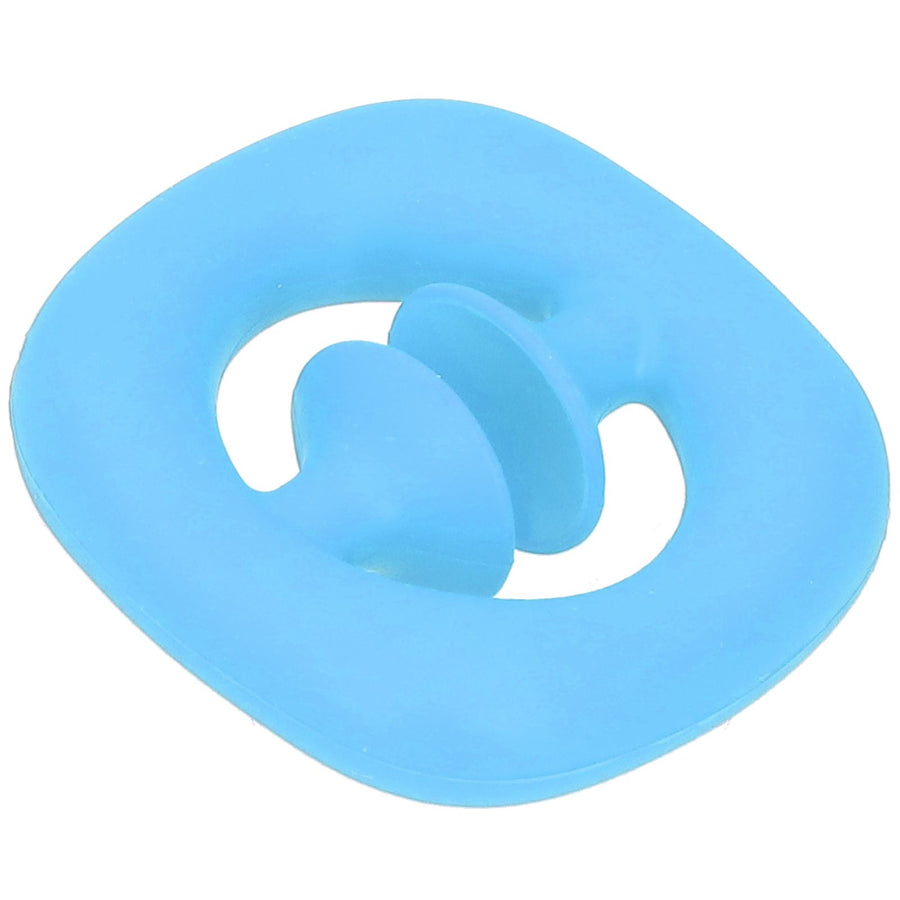 Silicone Hand Grip Hand Muscle Exercise Strength Training Massage Grip Stress Relief Toy(Blue )