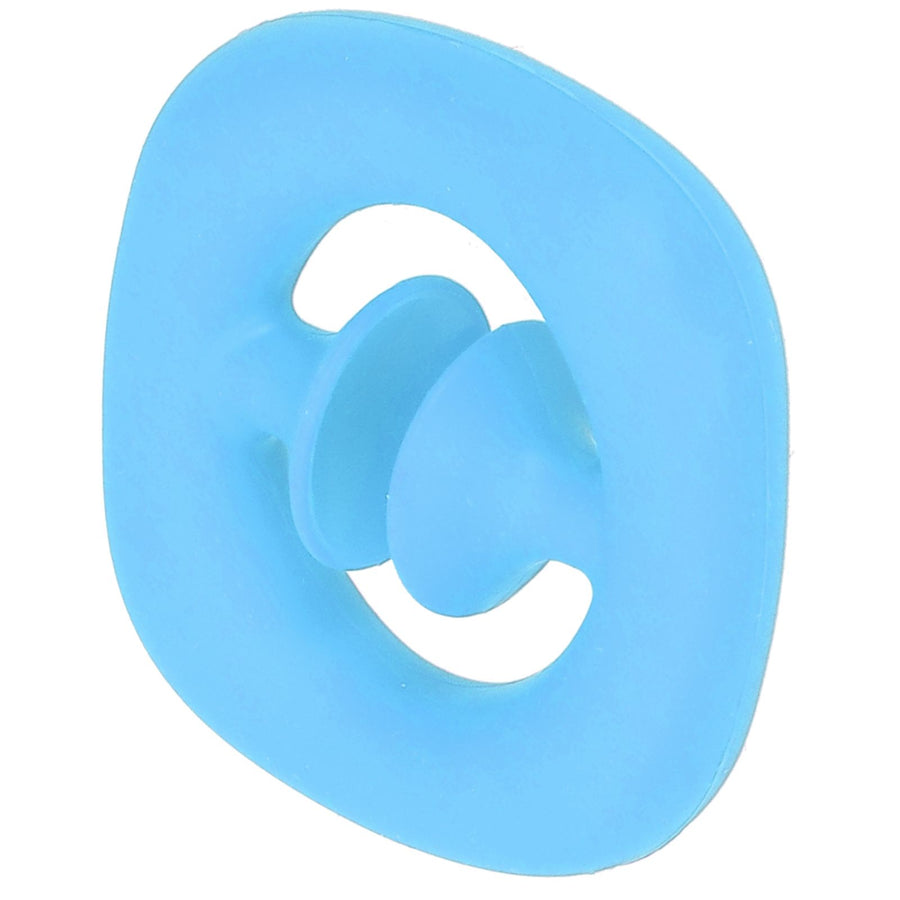 Silicone Hand Grip Hand Muscle Exercise Strength Training Massage Grip Stress Relief Toy(Blue )