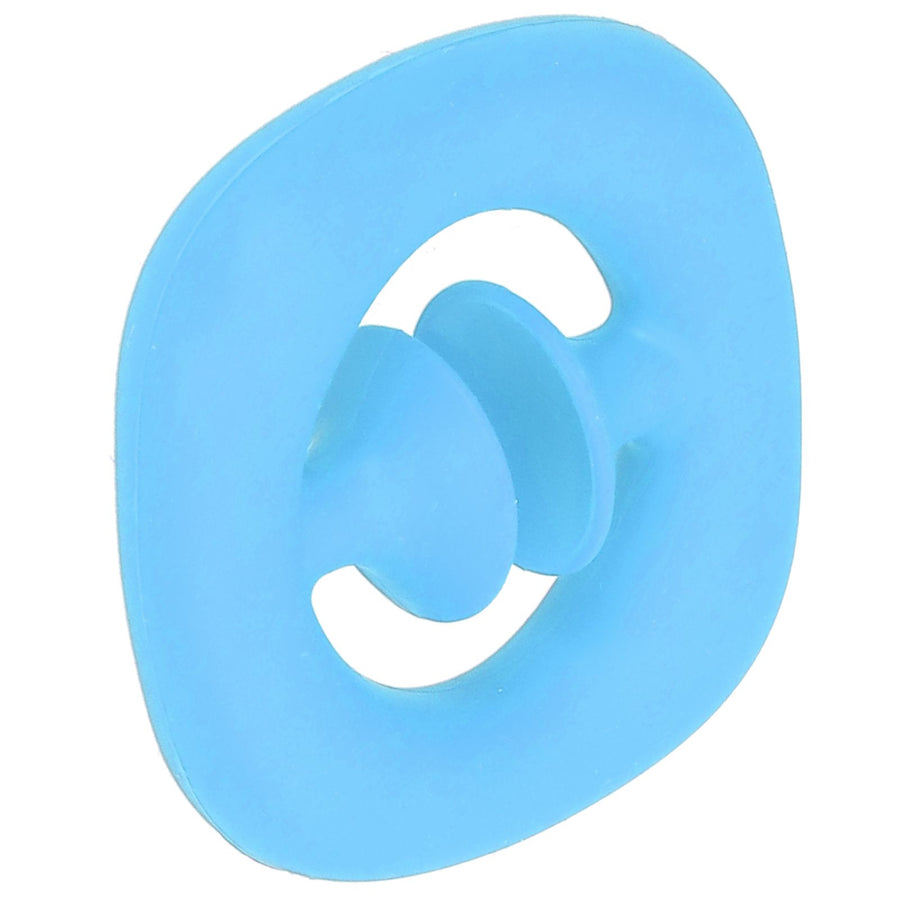 Silicone Hand Grip Hand Muscle Exercise Strength Training Massage Grip Stress Relief Toy(Blue )