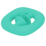 Silicone Hand Grip Hand Muscle Exercise Strength Training Massage Grip Stress Relief Toy(Green )