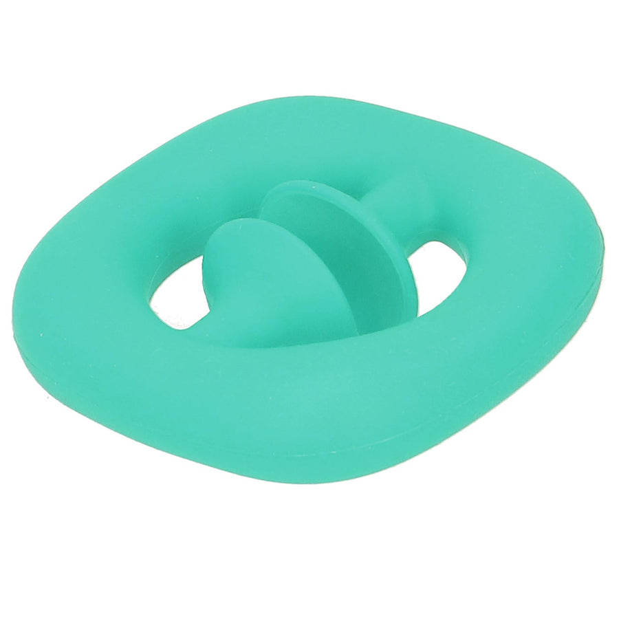 Silicone Hand Grip Hand Muscle Exercise Strength Training Massage Grip Stress Relief Toy(Green )