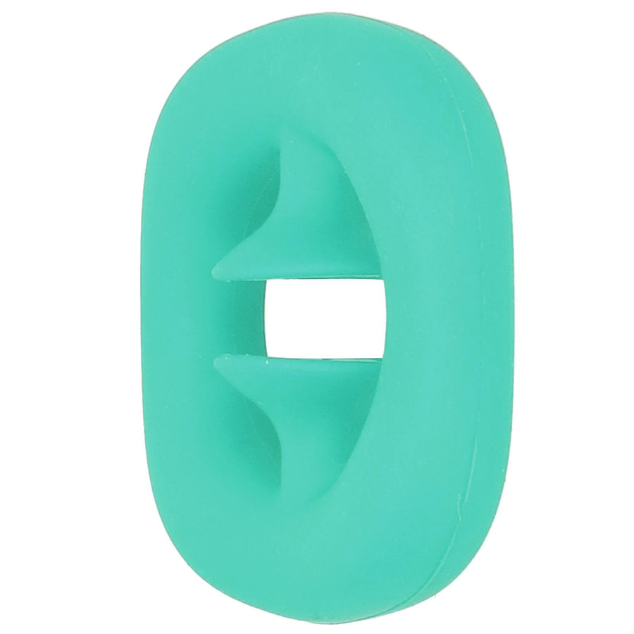 Silicone Hand Grip Hand Muscle Exercise Strength Training Massage Grip Stress Relief Toy(Green )