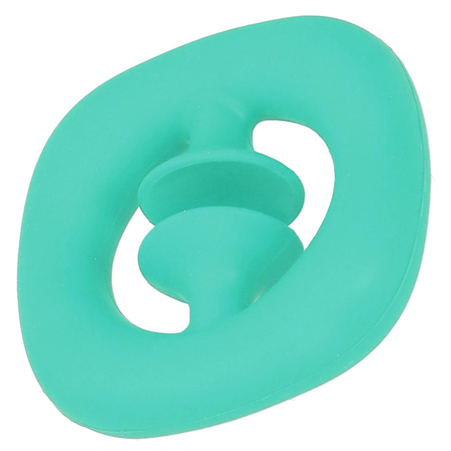 Silicone Hand Grip Hand Muscle Exercise Strength Training Massage Grip Stress Relief Toy(Green )