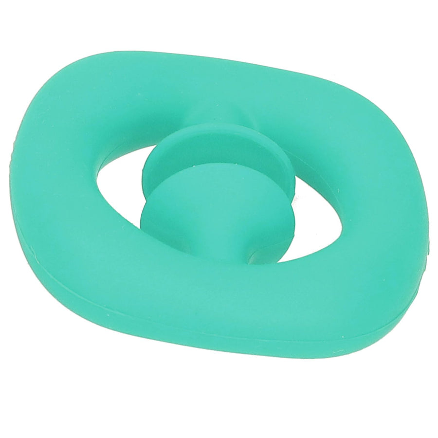 Silicone Hand Grip Hand Muscle Exercise Strength Training Massage Grip Stress Relief Toy(Green )
