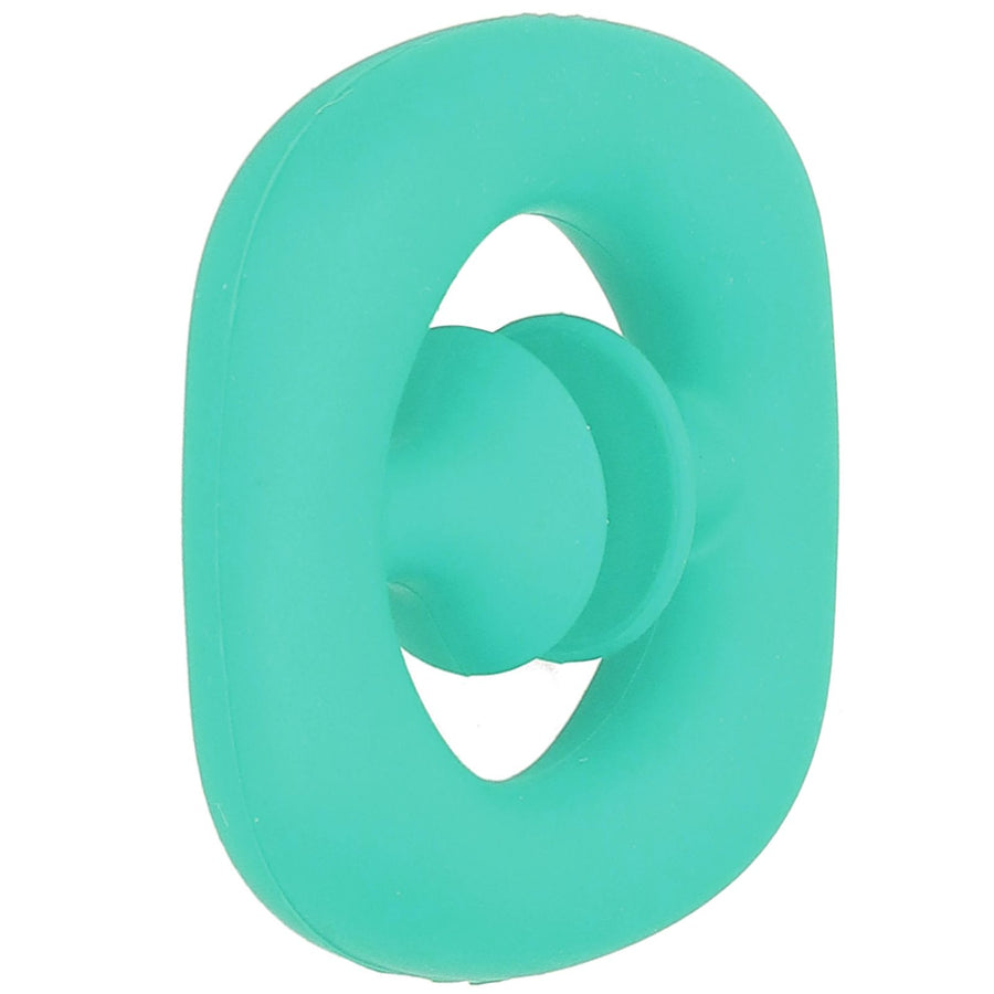 Silicone Hand Grip Hand Muscle Exercise Strength Training Massage Grip Stress Relief Toy(Green )