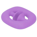 Silicone Hand Grip Hand Muscle Exercise Strength Training Massage Grip Stress Relief Toy(Purple )