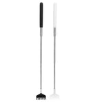 2Pcs Back Scratcher Massager Portable Telescopic Stainless Steel Scratching Tool