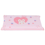 Cooling Pillow Folding Temperature Reduction Ice Crystal Napping Pillow for Children AdultsStrawberry Rabbit Pink Background