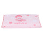 Cooling Pillow Folding Temperature Reduction Ice Crystal Napping Pillow for Children AdultsLittle Girl Pink Background