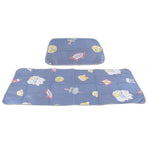 Summer Cool Mat Washable Folding Sleeping Cooling Mat Bedspread with Pillow Cover for Bedroom80x195cm