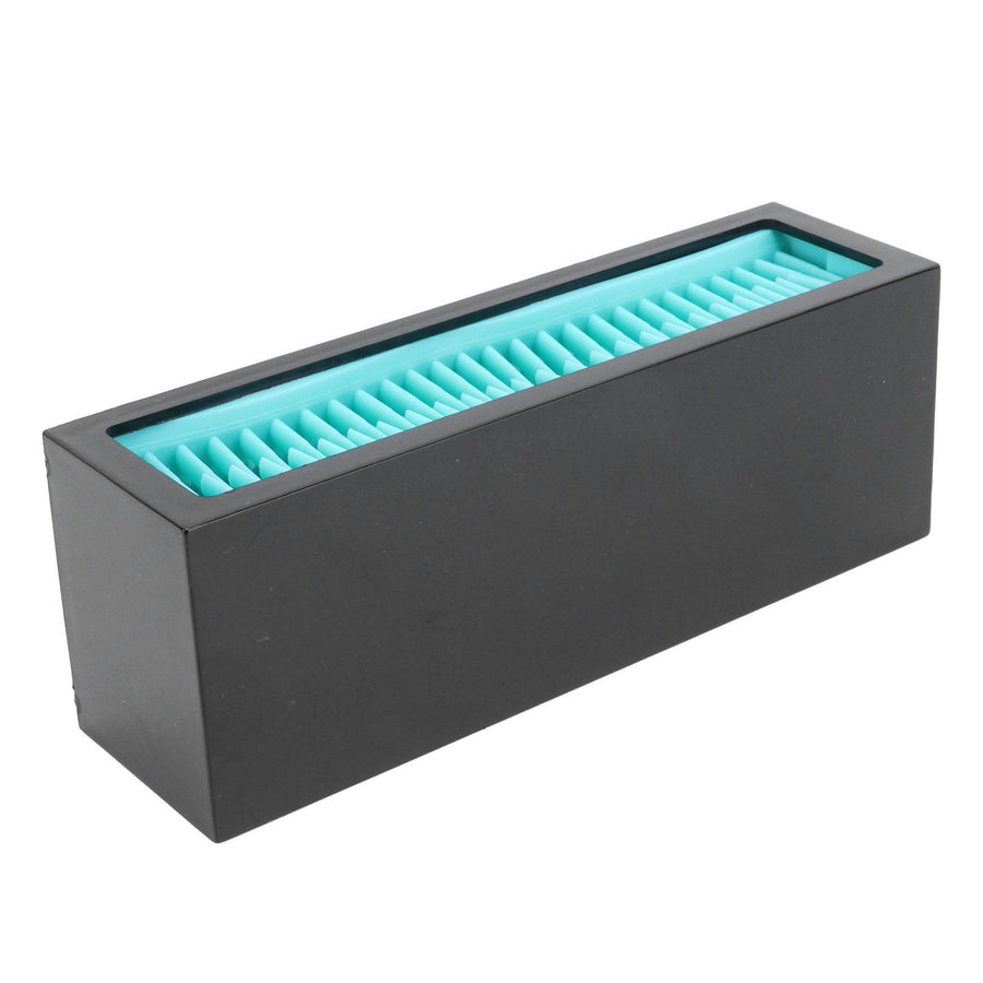 Silicone Cosmetic Storage Box Lipstick Makeup Storage Organizer Case Container for Cosmetics(Black Blue )