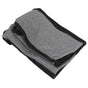 PVC Storage Bag Organizer Dustproof Zippered Tote Bag with Handles Home Travel UseGray