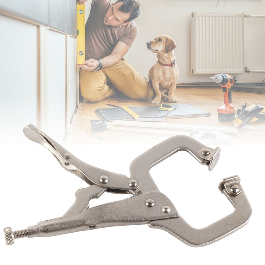 SEN‑558 Locking Pliers Woodworking Machinery Maintenance Movable Locking Adjustable Pressure Square Clamp