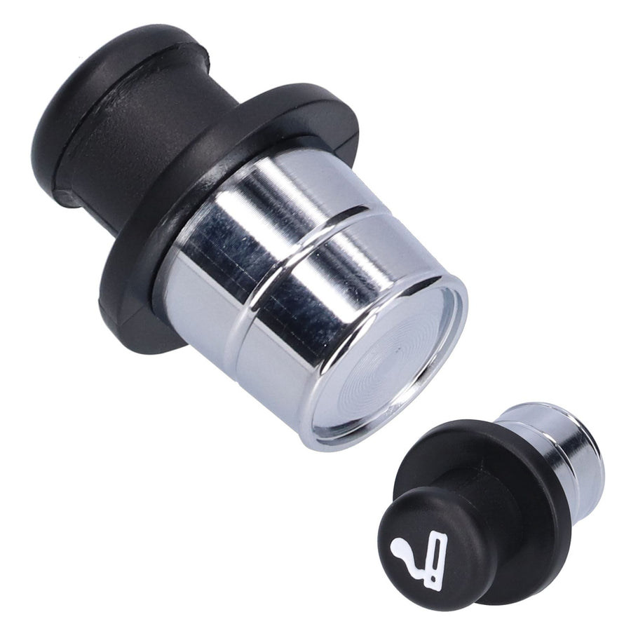 Imitated Car Cigarette Lighter Shape Mini Pills Case Storage Box Container for Travel Car Supplies