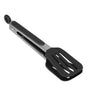 Stainless Steel Silicone Steak Clamp Foldable Barbecue Baking Tongs for BBQ Kitchen
