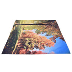 Tapestry Forest Pattern Wall Hanging Tapestry for Living Room Bedroom Home Decoration 150x150cm