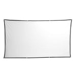 High Definition Projector Screen Foldable Portable Projection Mini Screen for Home Office120 Inch 265x150cm