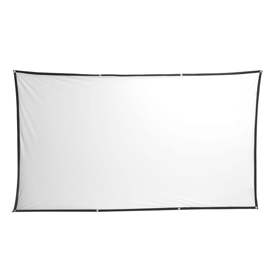 High Definition Projector Screen Foldable Portable Projection Mini Screen for Home Office120 Inch 265x150cm