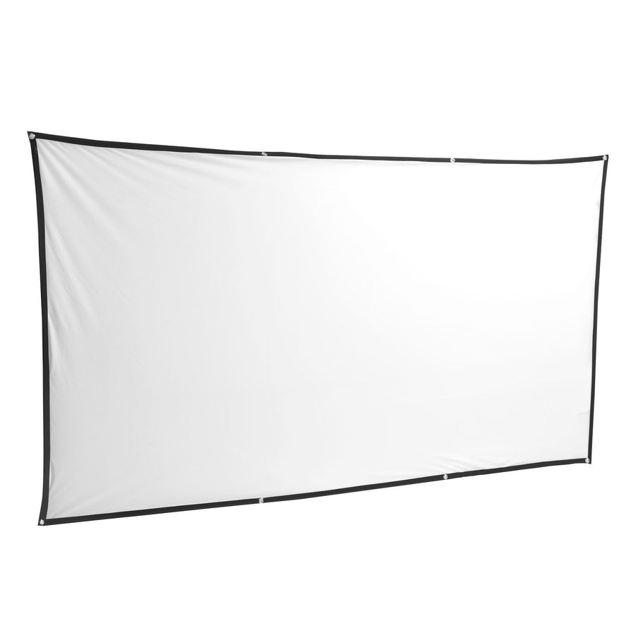 High Definition Projector Screen Foldable Portable Projection Mini Screen for Home Office120 Inch 265x150cm
