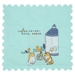 Cooling Mat Clean and Hygienic Breathable Cartoon Cooling Seats Cushion for Summer Home DormitoryGreen