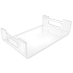 Monitor Stand Acrylic Transparent Durable Multifunctional EyeProtection Desk Stand for School Office Home