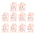 Sticker 10PCS EcoFriendly Paper Material Waterproof Dustproof Easy to Tear Stickers for Laptops Skateboards Suitcases Cars(Cat )