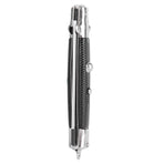 Man's Spring Pocket Oil Hair Comb Folding Automatic Push Button Hair Brush Hairdressing Comb