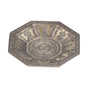 Octagonal Burning Tray Buddhist Scriptures 8 Auspicious Symbols Fire Sacrificial Dish Buddhist SupplyCyan