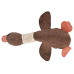 Pet Dog Toy Cute Duck Shape Biting Chewing Teeth Cleaning Toy Training Accessory 30cmBrown