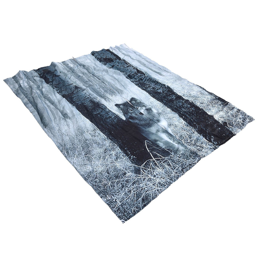 2Pcs Blackout Curtain Soft Dirt Resistant Shade Curtain Window Drapes for Living Room Bedroom