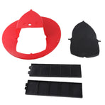 Flip Rat Trap Durable Automatically Reset Mousetrap for Indoor Outdoor Mouse CatchRed
