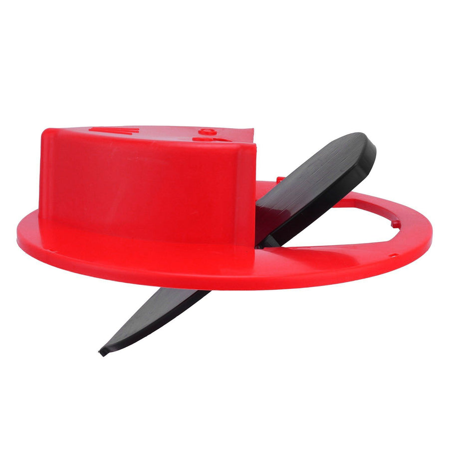 Flip Rat Trap Durable Automatically Reset Mousetrap for Indoor Outdoor Mouse CatchRed