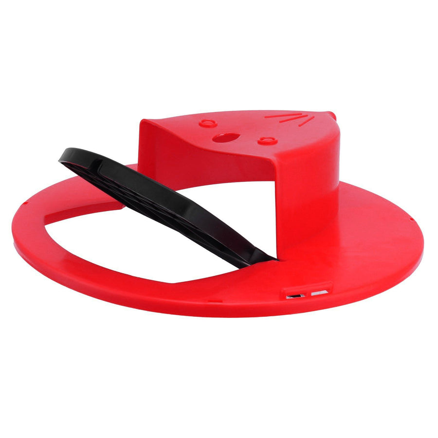 Flip Rat Trap Durable Automatically Reset Mousetrap for Indoor Outdoor Mouse CatchRed