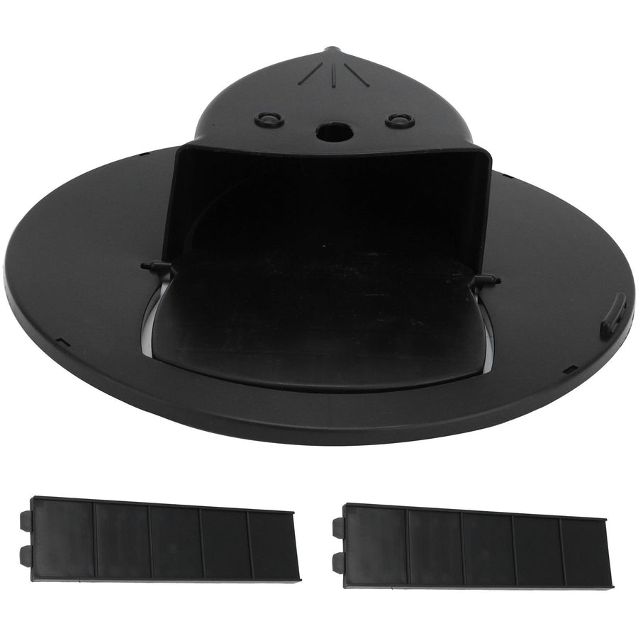 Flip Rat Trap Durable Automatically Reset Mousetrap for Indoor Outdoor Mouse CatchBlack