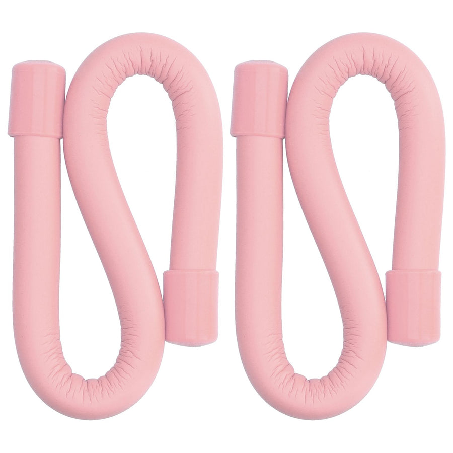 Yoga Weight Ring Elastic Adjustable Durable Household Unisex Wrist Weights for Sports RunningPink (240gx2)