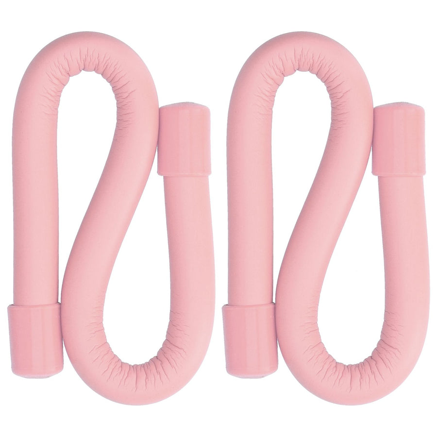 Yoga Weight Ring Elastic Adjustable Durable Household Unisex Wrist Weights for Sports RunningPink (240gx2)