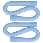 Yoga Weight Ring Elastic Adjustable Durable Household Unisex Wrist Weights for Sports RunningBlue (240gx2)