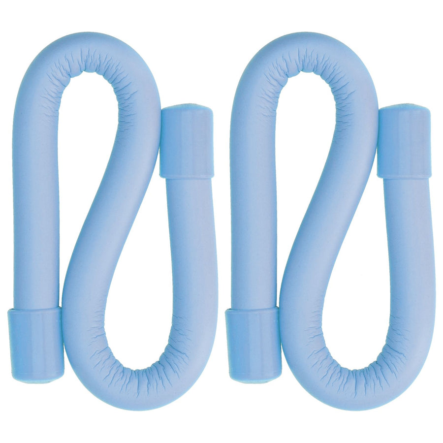 Yoga Weight Ring Elastic Adjustable Durable Household Unisex Wrist Weights for Sports RunningBlue (240gx2)