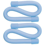 Yoga Weight Ring Elastic Adjustable Durable Household Unisex Wrist Weights for Sports RunningBlue (240gx2)