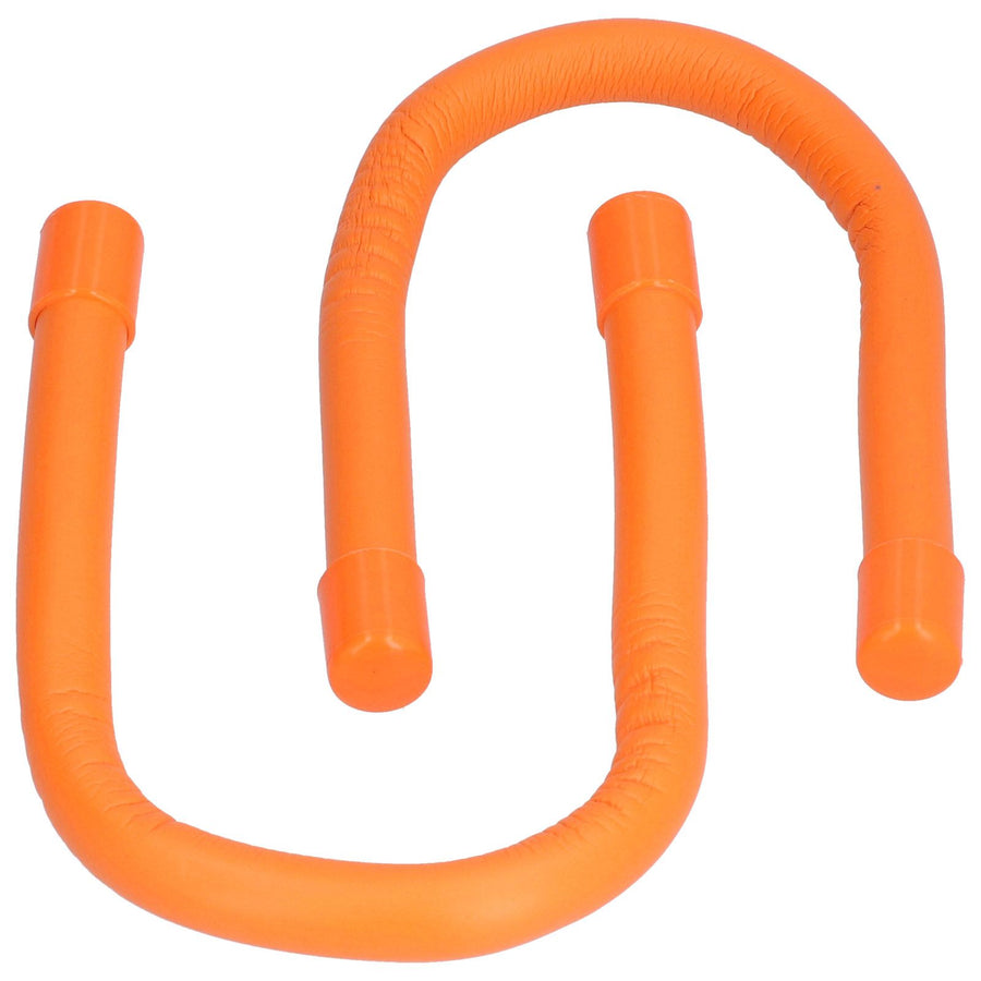 Yoga Weight Ring Elastic Adjustable Durable Household Unisex Wrist Weights for Sports RunningOrange (340gx2)