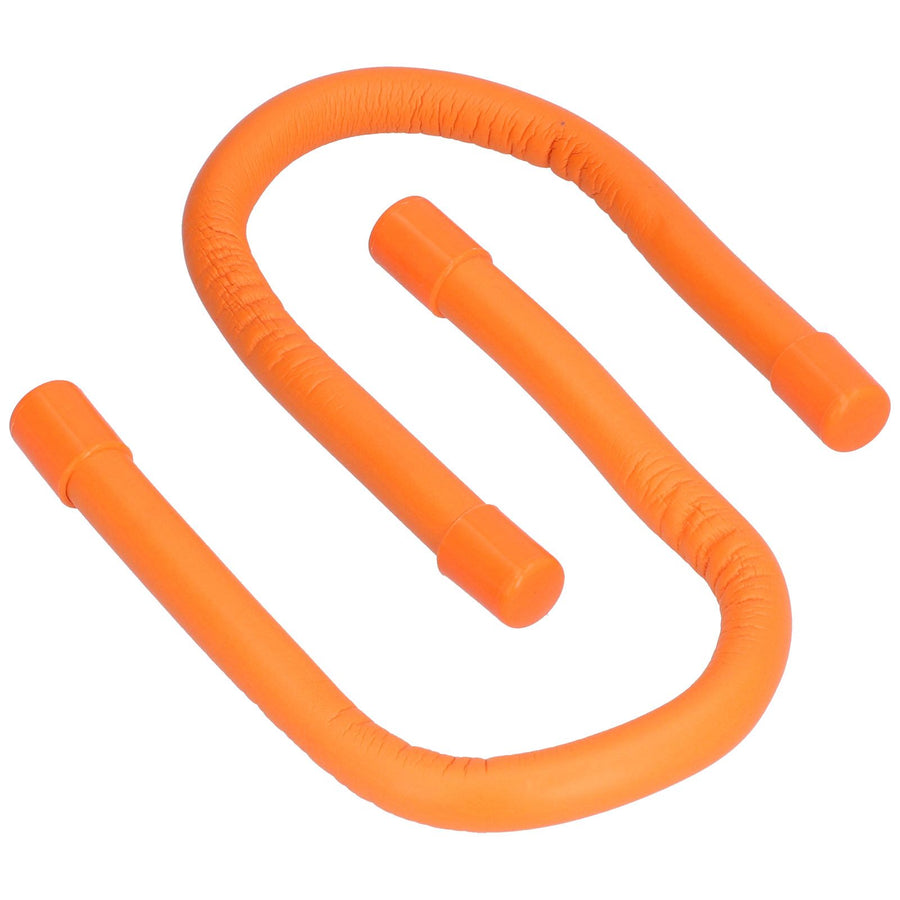 Yoga Weight Ring Elastic Adjustable Durable Household Unisex Wrist Weights for Sports RunningOrange (340gx2)