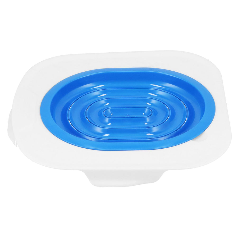 Cat Toilet Trainer Cat Litter Box Toilet Mat Pet Cat Toilet Training Kit Pet SuppliesBlue 1 Tray