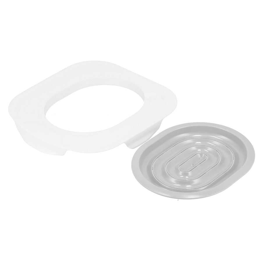 Cat Toilet Trainer Cat Litter Box Toilet Mat Pet Cat Toilet Training Kit Pet SuppliesGrey 1 Tray