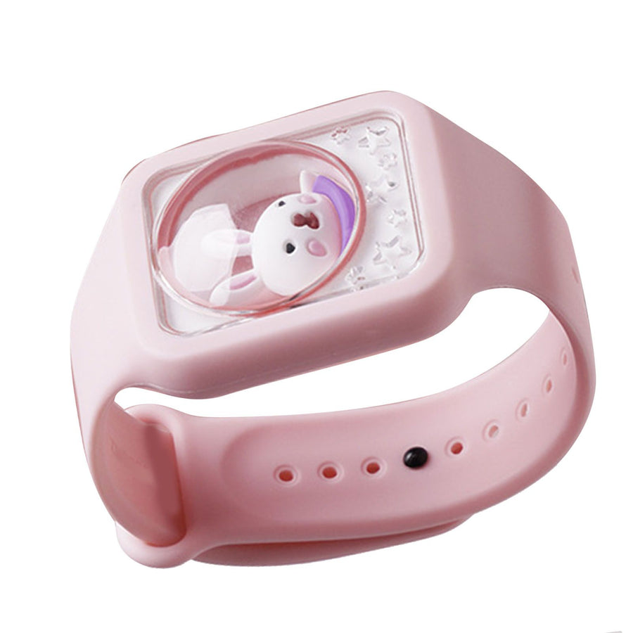 Repellent Bracelet Leak Free Long Lasting Multipurpose Safe Anti Bite Repellent Wrist Band for Kids Outdoor Pink